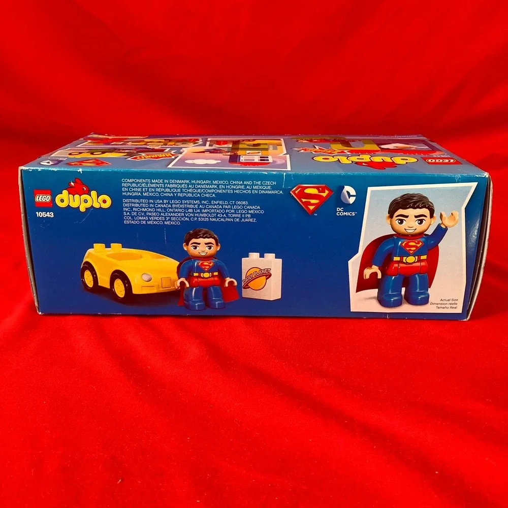 LEGO 10543 Duplo Superman Rescue Building Toy Set DC Comics Heroes 2014 Good